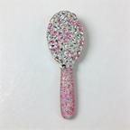 CloudNook Rhinestone Paddle Brush‑Air Cushion Hair Comb