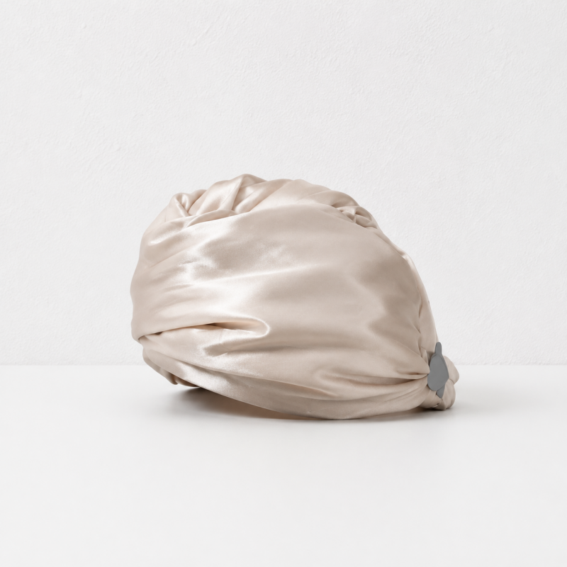 CouldNook Satin-Look Hair Wrap - Twisted Front and Elastic Back