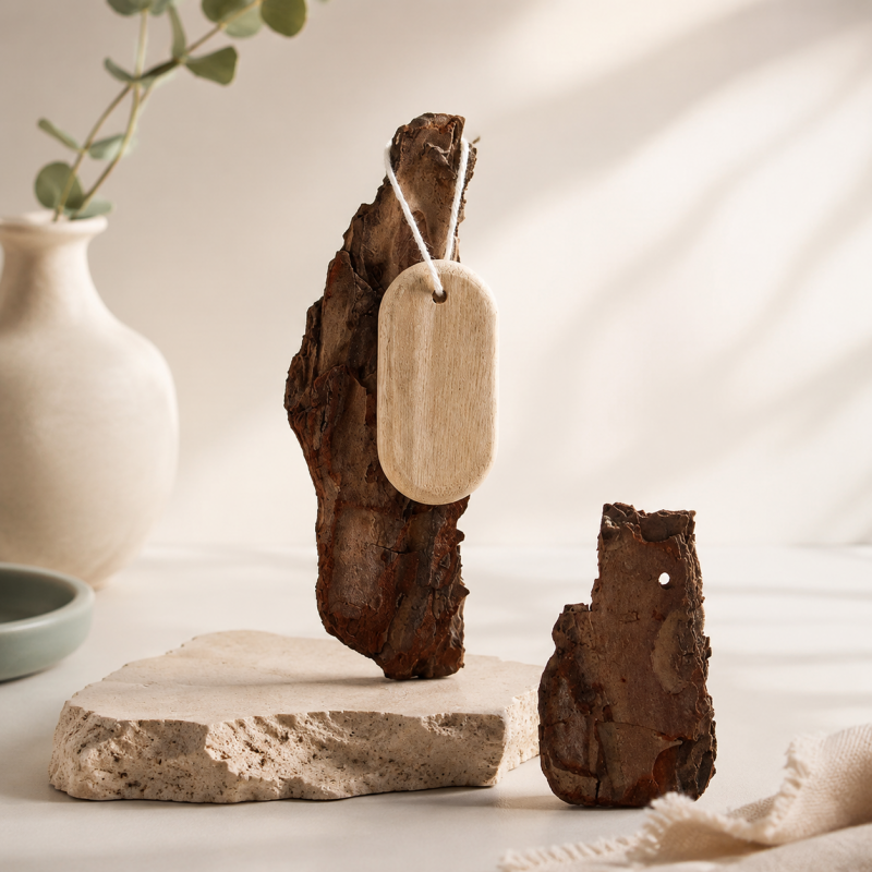 CouldNook Camphor Wood Closet Block Set - Loop Hanger Design