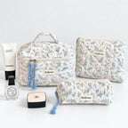 CouldNook Quilted Makeup Bag - Three Storage Formats