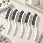 CouldNook Long Handle Crevice Brush - Curved Firm Bristles