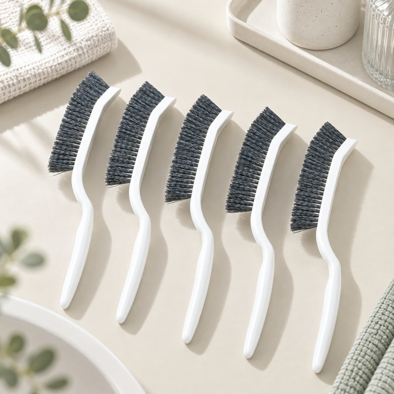 CouldNook Long Handle Crevice Brush - Curved Firm Bristles