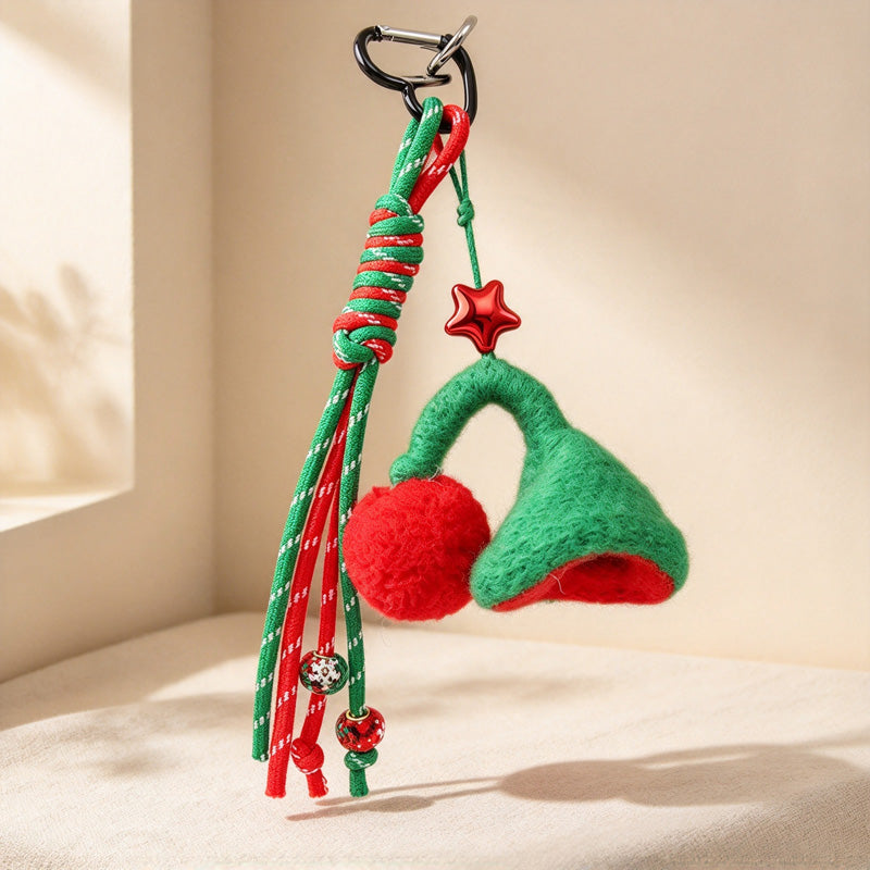 CouldNook Christmas Cord Bag Charm - Miniature Motifs