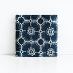 CouldNook Floral Embroidered Cotton Linen Coaster - Double Layers