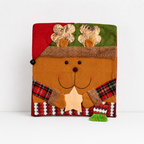 CouldNook Christmas Chair Back Cover - Character Faces and Seasonal Patterns