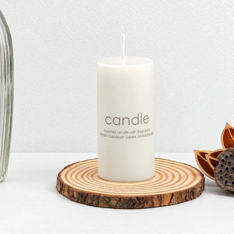 CouldNook Pillar Candle - Classic Ivory Cylinder Collection Accent