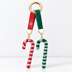 CouldNook Christmas Rhinestone Keychain - Festive Shapes and Decorative Attachment Options