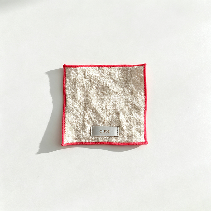 CouldNook Towel-Look Drink Coaster - Warm Table Accent