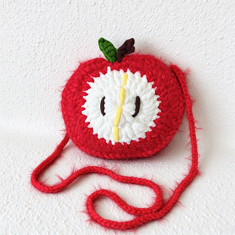 Christmas Crochet Crossbody Bags in Playful Festive Shapes