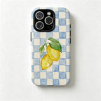 CouldNook Lemon Pattern Phone Case - Fresh Fruit Print Cover