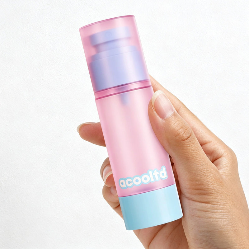 CouldNook Vacuum Travel Lotion Bottle - Refillable Press Container