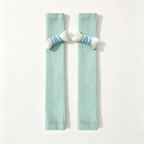 CouldNook Bow Pom Slouch Socks - Playful Sneaker Accent