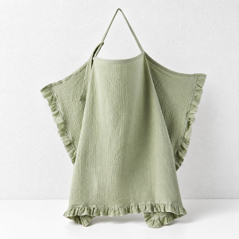 CouldNook Printed Gauze Nursing Cover - Eight Soft Color Options