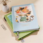 CouldNook Cute Animal Illustrated A5 PU Leather Notebook