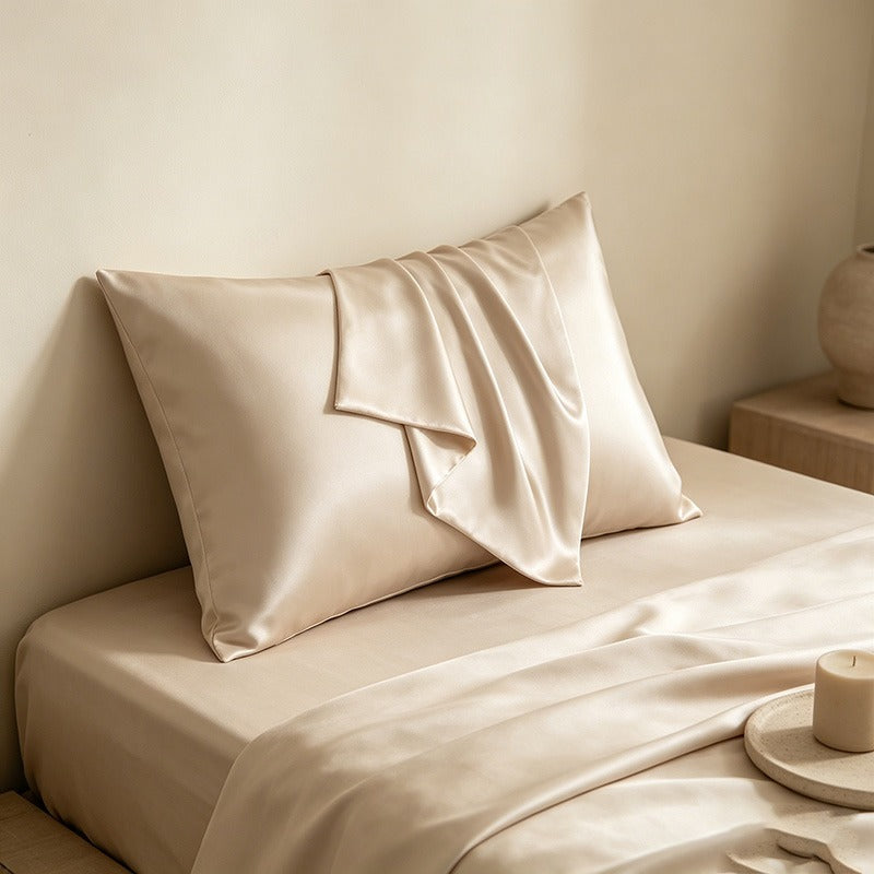 Matte Satin Pillowcase - Silky Smooth Skin & Hair Care Pillow Cover