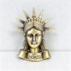 US Travel Souvenir Refrigerator Fridge Magnet - American Landmark Fridge Decor