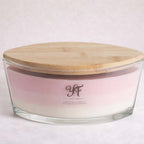 CouldNook Scented Candles - Large Wooden Wick Glass Bowl Candle
