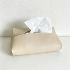 CouldNook Tissue Boxes-PU Leather Tissue Storage Box