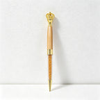 CouldNook Pen-Crown Top Retractable Metal Ballpoint Pen Cute Gift Pen for Students Office Wedding Favors
