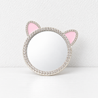 CouldNook Decorative Mirror Accessory - Sculpted Outlines And Ornamental Border Designs