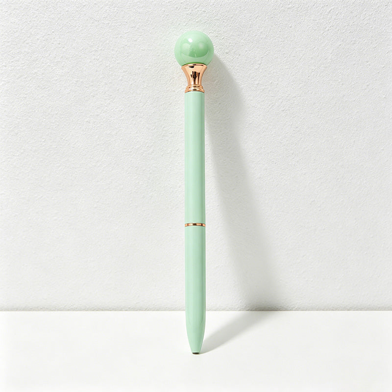 CouldNook Elegant Pearl Ballpoint Pen - Aesthetic Twist Metal Pen (1.0mm)
