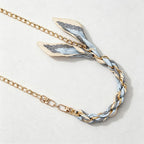 CloudNook Scarf Chain Phone Wrist Strap‑Braided Anti‑Lost Lanyard