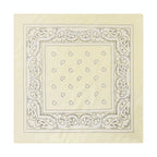 Paisley Print Culinary Bandanas - Polyester Square Headscarf(Set of 10)