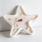 CouldNook Coastal Starfish Scented Candle - Ocean Themed Aromatherapy Gift