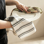 CouldNook Striped Cotton Tea Towels - Multi-Use Kitchen Linens & Table Decor