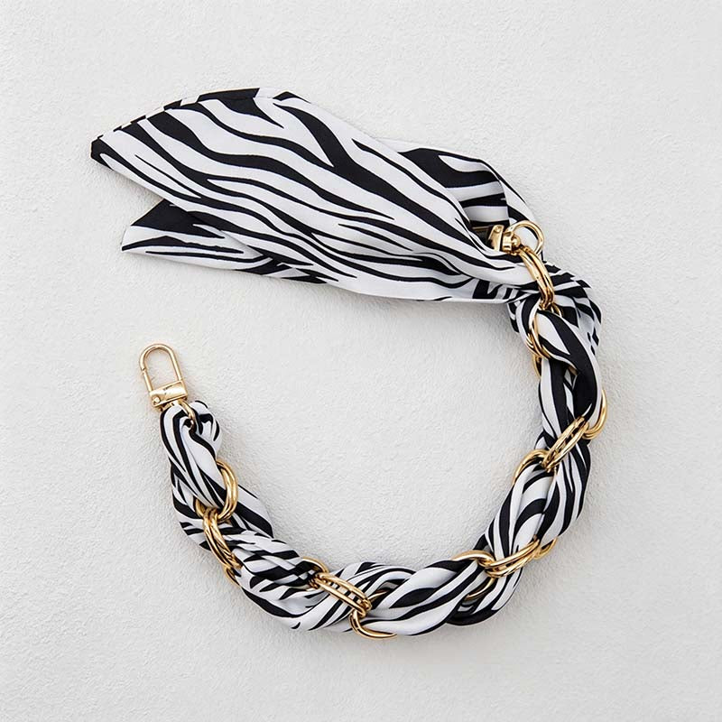 CouldNook Botanical Scarf Phone Wrist Strap - Upscale Anti‑Drop Lanyard