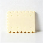 CouldNook Kawaii Scented Biscuit Pocket Notebook - Soft Rubber Memo Pad