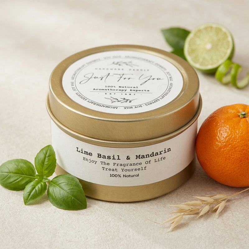 CouldNook Scented Candles - Mini Gold Tin Travel Candle