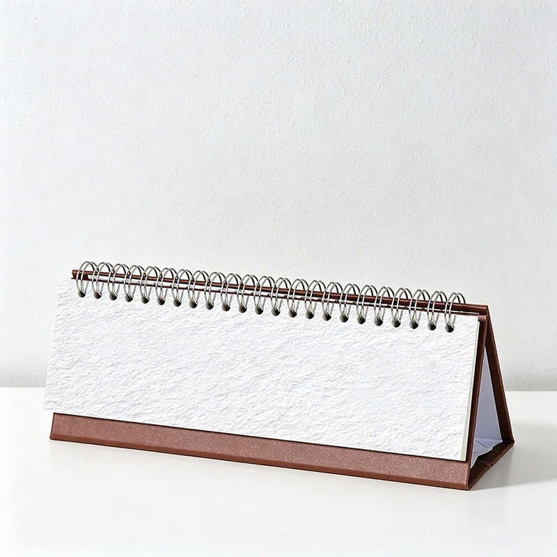 CouldNook Mini Desk Calendar - Minimalist English Desktop Calendar 2026-2025