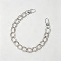 CouldNook Silver Monochrome Phone Wrist Strap - Scarf Link Loop