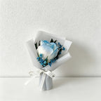 Mini Dried Flower Car Air Vent Clip, Preserved Fresh Flower Aromatherapy Diffuser with 2ml Perfume