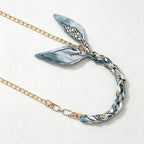 CloudNook Scarf Chain Phone Wrist Strap‑Braided Anti‑Lost Lanyard