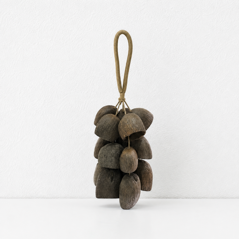 CouldNook Natural Seed Bag Charm - Boho Nut Pendant