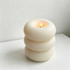 CouldNook Scented Candles - Modern Donut Shaped Sculpted Candle