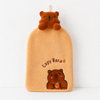 CouldNook Cartoon Coral Fleece Hand Towel‑Hanging Absorbent Cloth