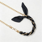 CloudNook Scarf Chain Phone Wrist Strap‑Braided Anti‑Lost Lanyard
