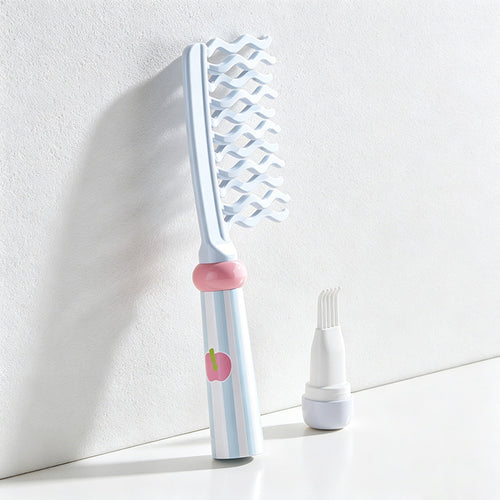 CloudNook Cute Hair Volumizing Comb‑Candy Color Hair Styling Comb
