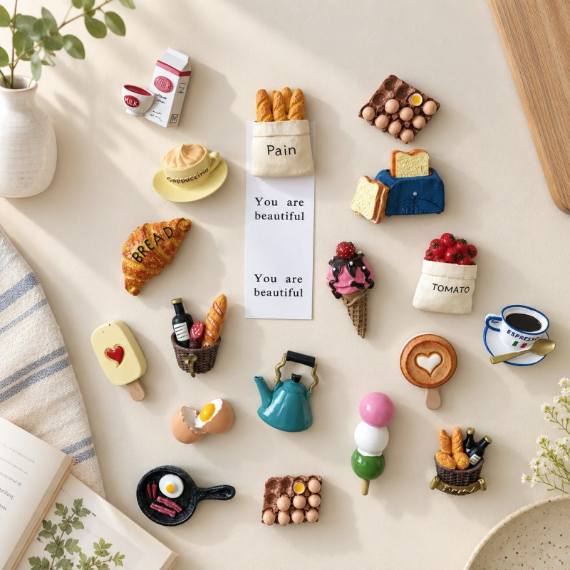CouldNook Mini Food Scene Magnet - Playful Kitchen Designs