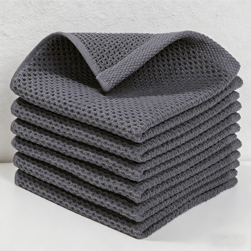 CouldNook Waffle Weave Towel - Quick Dry Honeycomb Dishcloth & Bath Towel