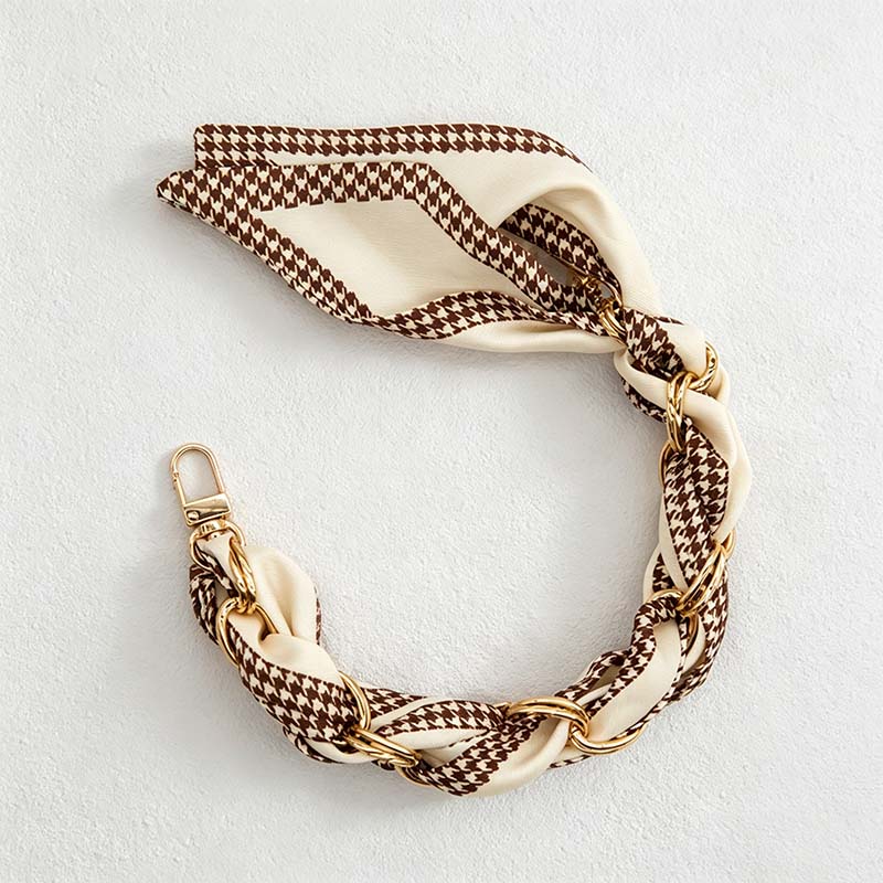 CouldNook Botanical Scarf Phone Wrist Strap - Upscale Anti‑Drop Lanyard