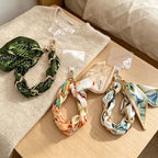 CouldNook Botanical Scarf Phone Wrist Strap - Upscale Anti‑Drop Lanyard