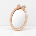 CouldNook Decorative Mirror Accessory - Sculpted Outlines And Ornamental Border Designs