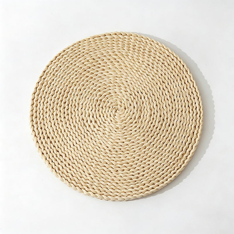CouldNook Woven Round Table Placemat - Dining Table Accent