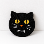 CouldNook Halloween Yarn Coaster - Character Faces and Shaped Motifs