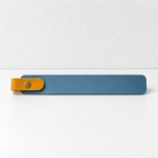 CouldNook Slim Leather-Look Bookmark - Snap Tab Color Options