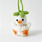CouldNook Yarn Duck Hanging Ornament - Seasonal Costume Details